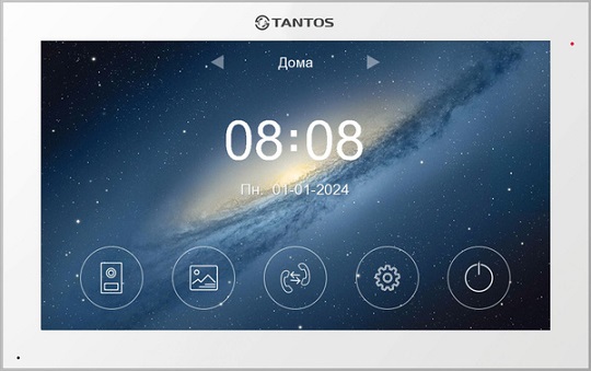 Видеодомофон Tantos Rocky HD Wi-Fi (White)