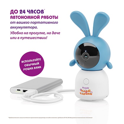 Видеоняня Ramili Baby RV100X2NUSHAKROSH Нюша и Крошик, Малышарики, с креплениями