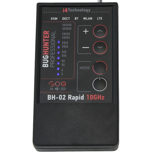 Детектор жучков "BugHunter Профессионал" BH-02 RAPID 10GHz